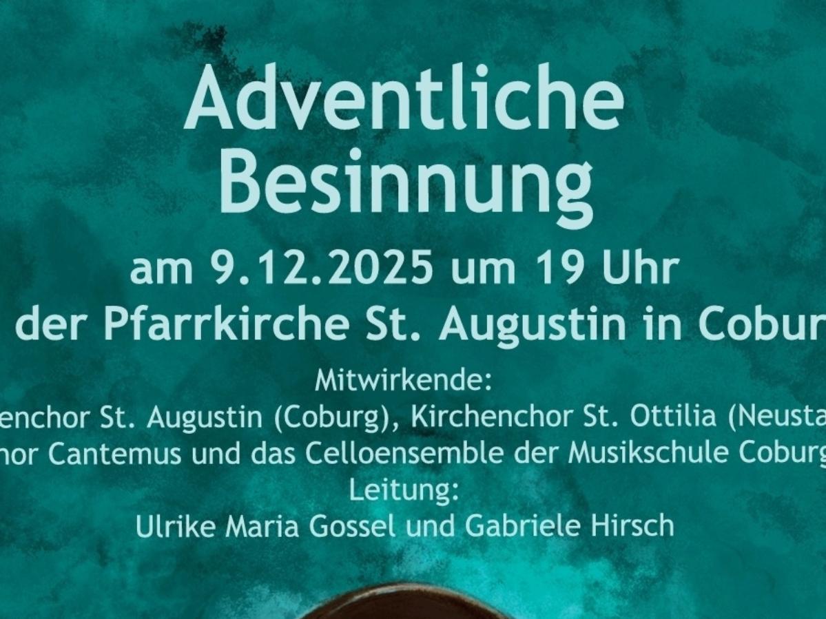 St. Augustin Coburg Adventliche Besinnung 09.12.2025