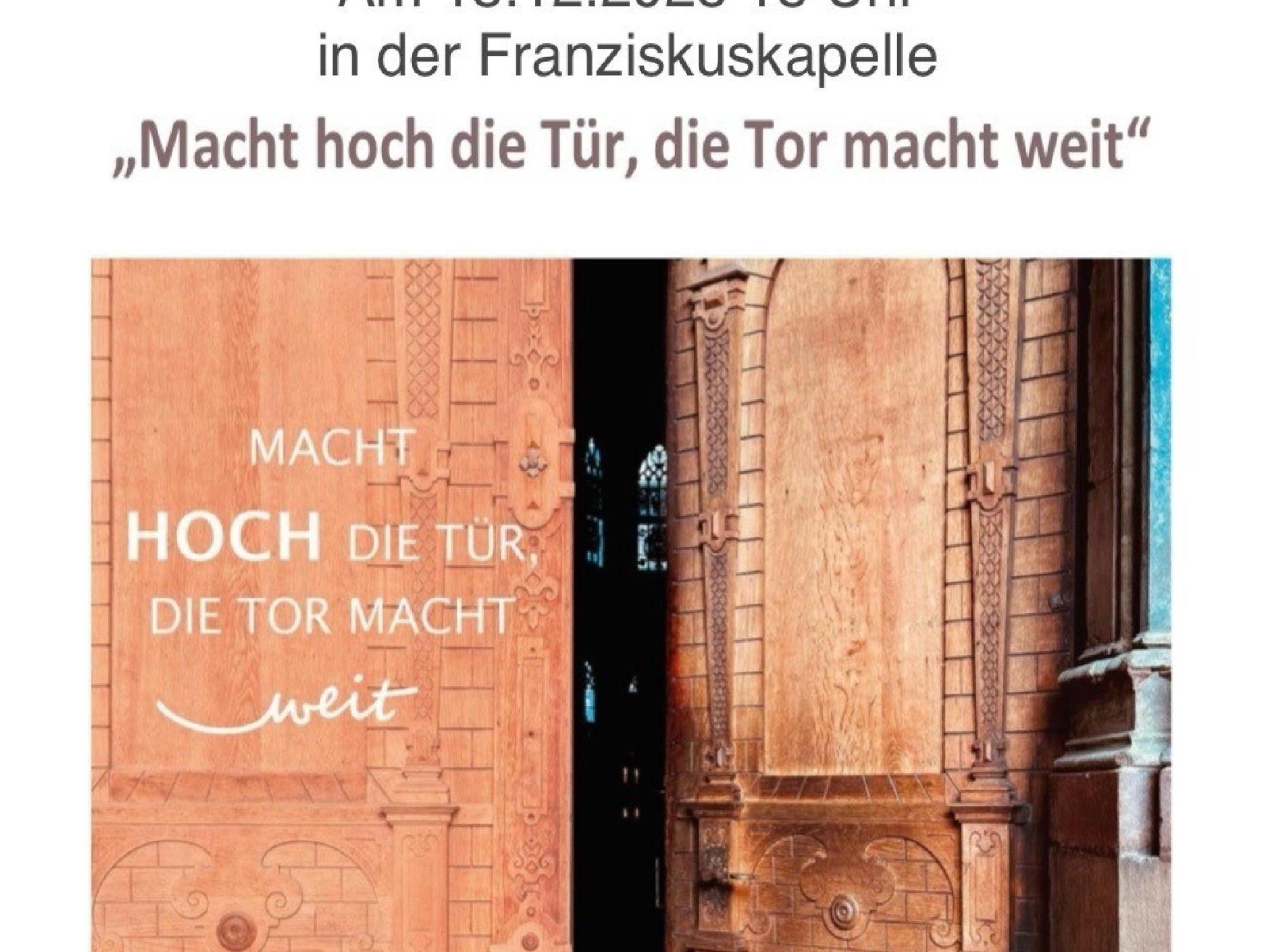 Buß-Gottesdienst im Advent