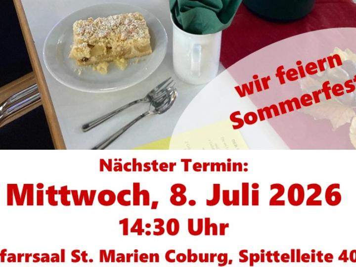 Co Marien Seniorenclub 8. Juli 2026
