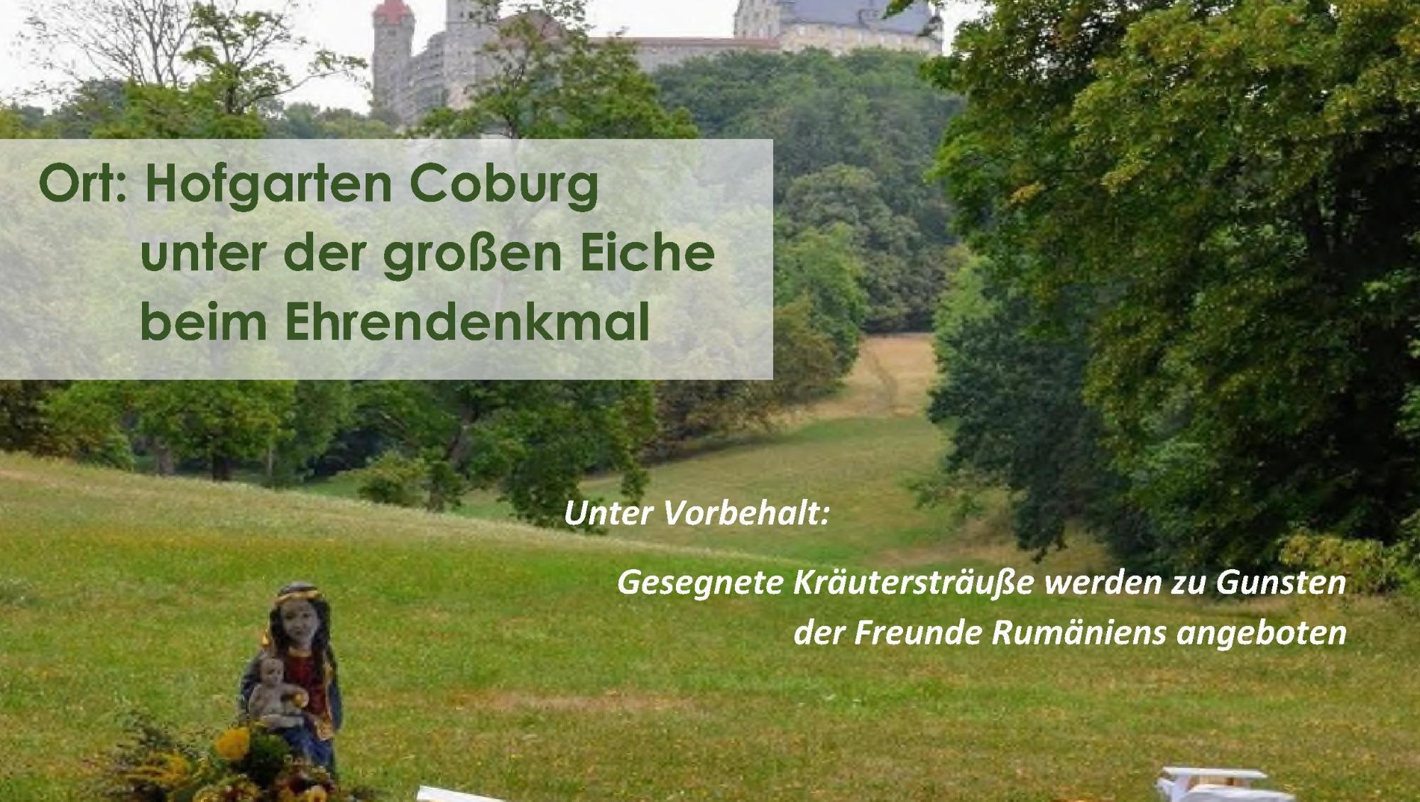 Coburg Mariä Aufnahme in den Himmel 2026