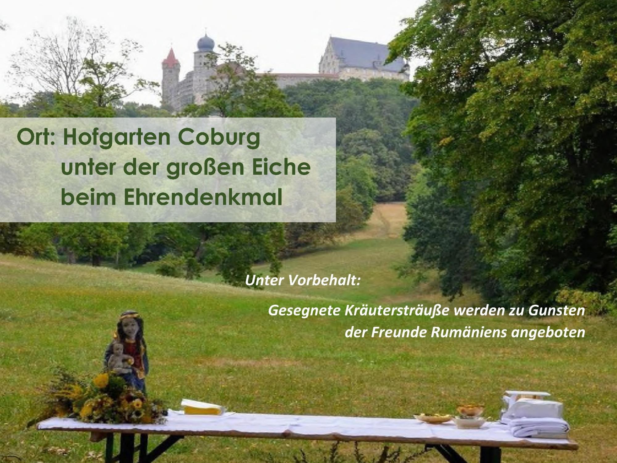 Coburg Mariä Aufnahme in den Himmel 2026
