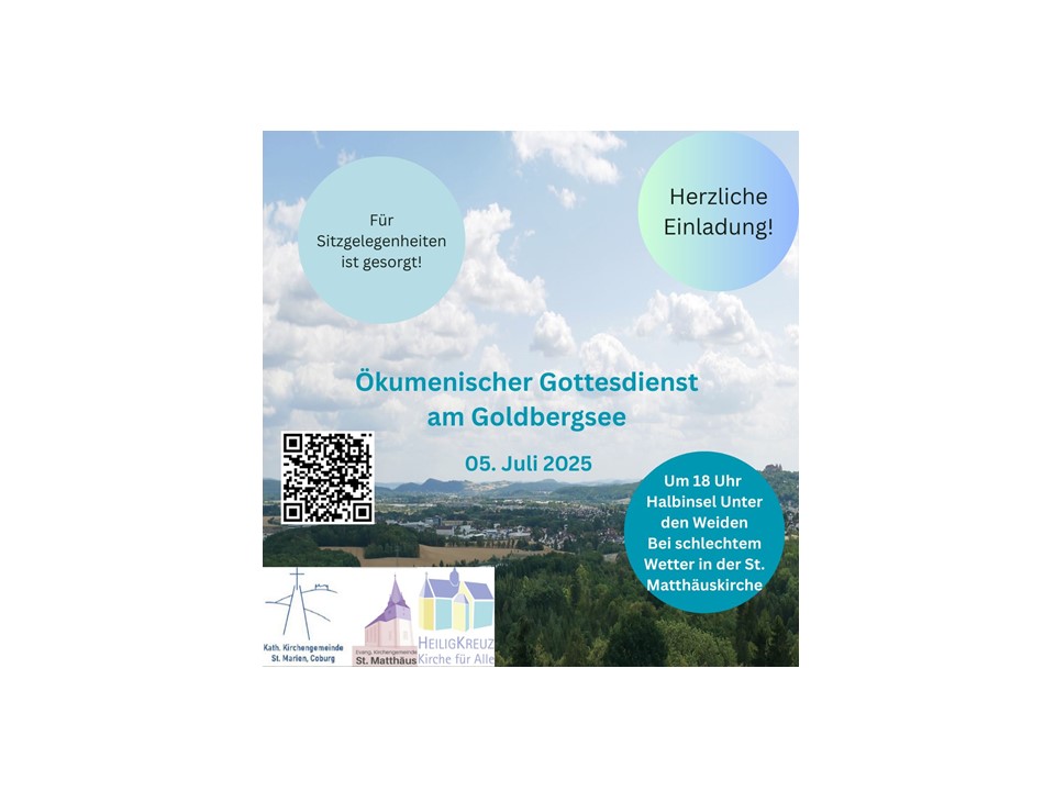 Coburg St. Marien Ökumenischer Gottesdienst Goldbergsee_v2