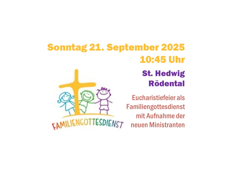 Familiengottesdienst Rödental 21.09.2025