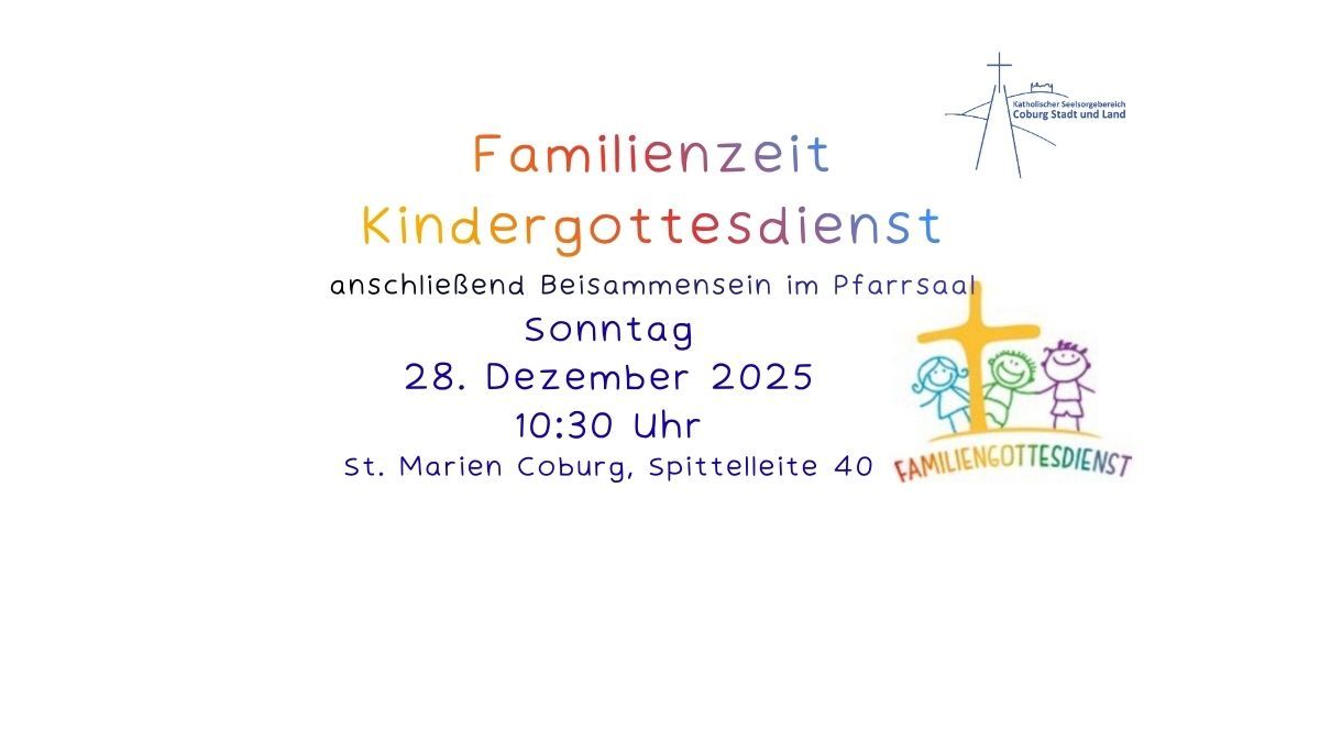 Veranstaltungshinweis zur Familienzeit am 28.12.2025
