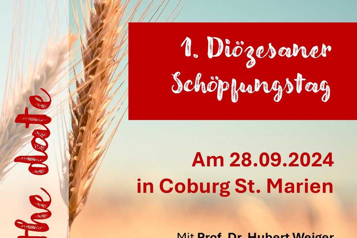 Flyer Save the date Schöpfungstag