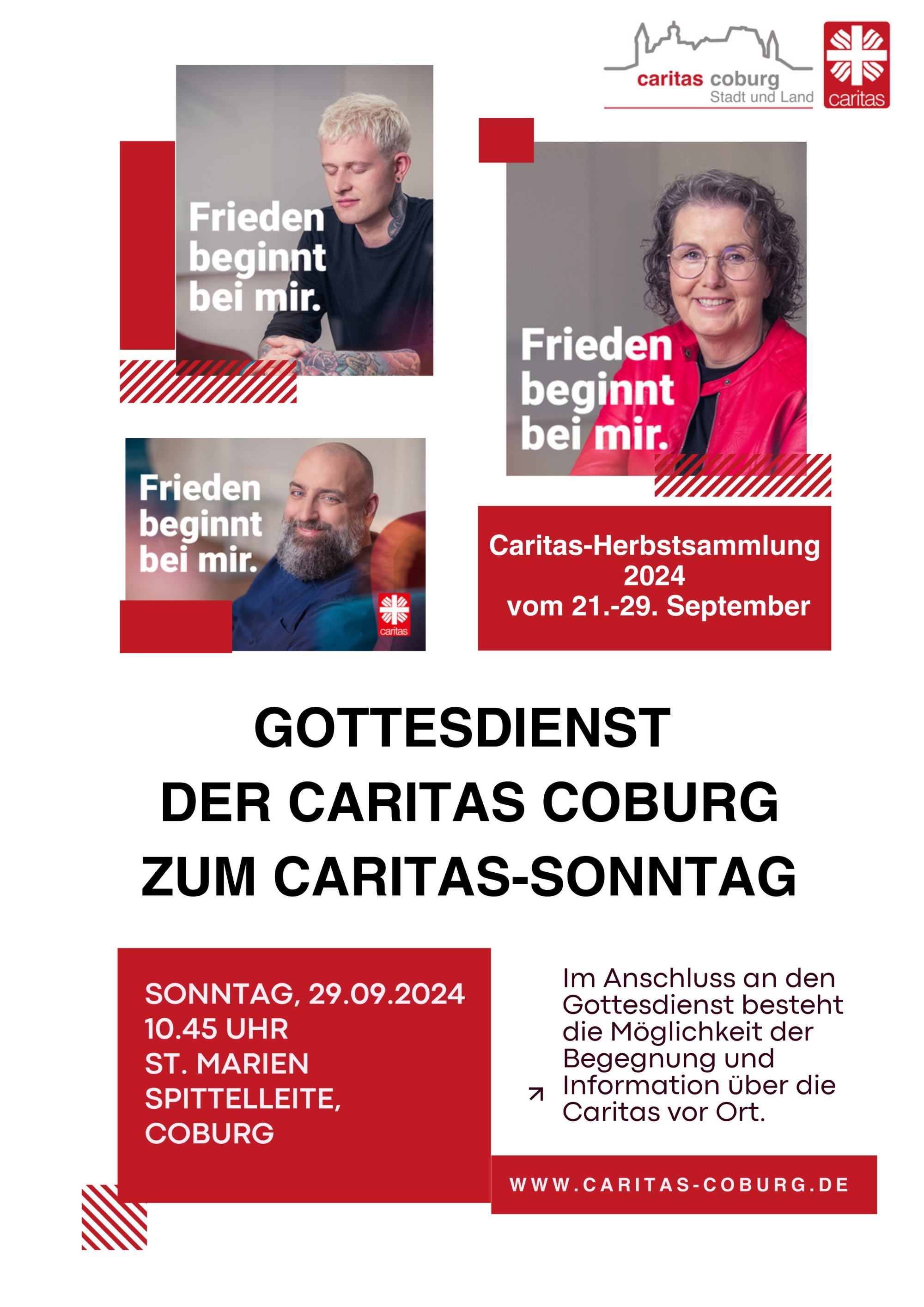 Gottesdienst der Caritas Coburg zum Auftakt der Caritas-Sammlungswoche