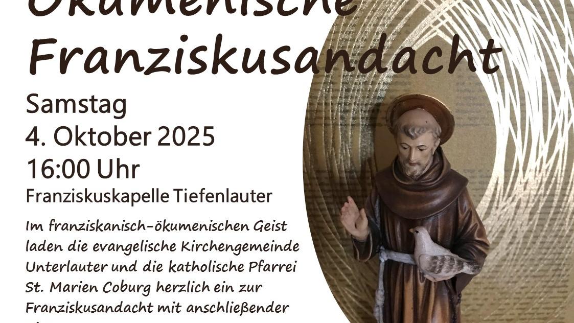 Ökumenische Franziskusandacht Lautertal