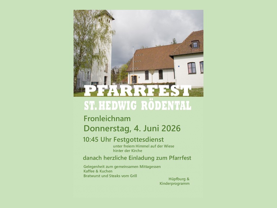 Rödental Pfarrfest 2026