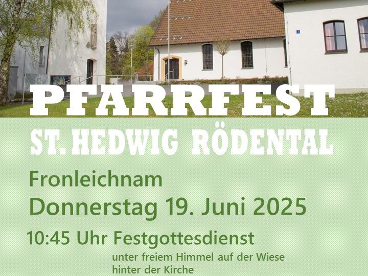 Pfarrfest St. Hedwig 2025