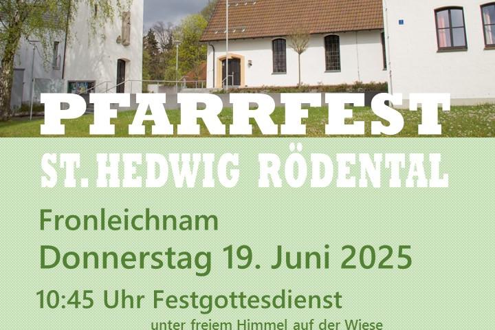 Pfarrfest St. Hedwig 2025