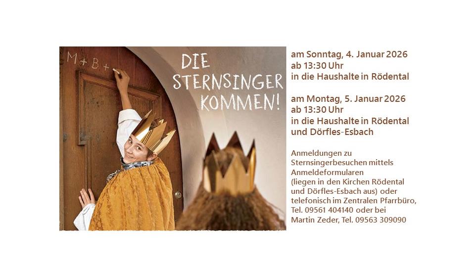 Rödental - Die Sternsinger kommen 2026