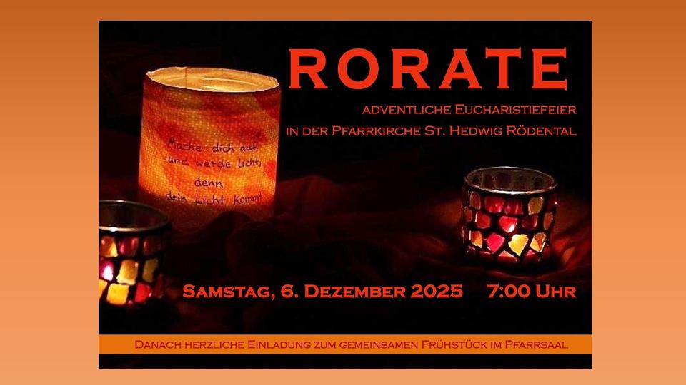 Rödental Rorate 2025