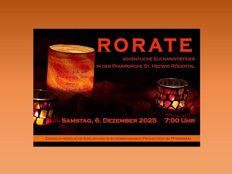 Rödental Rorate 2025